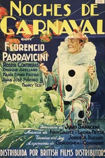 Movie poster for Noches de Carnaval (1938)
