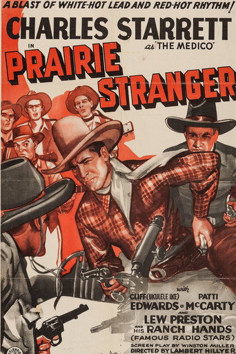 Movie poster for Prairie Stranger (1941)