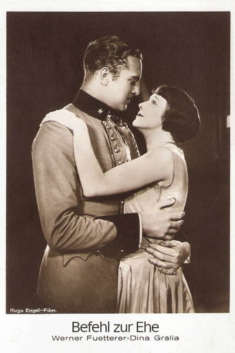 Movie poster for Befehl zur Ehe (1928)