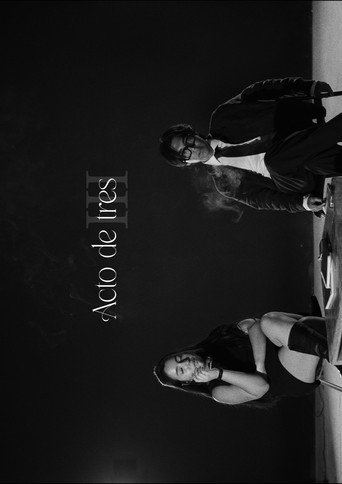 Movie poster for Act for three (2025)