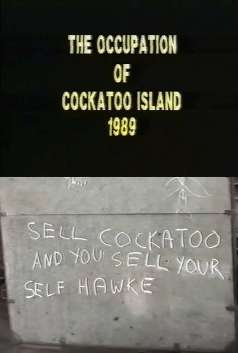 Movie poster for The Occupation of Cockatoo Island 1989