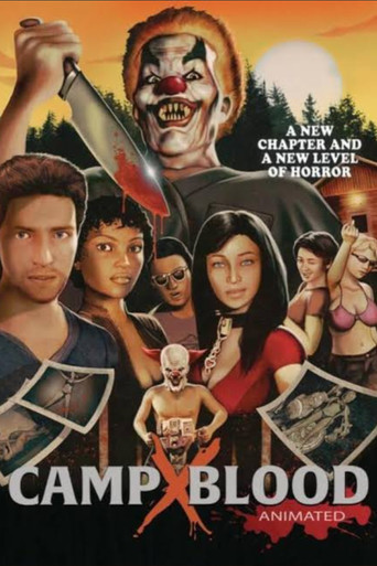 Camp Blood X: Animated poster
