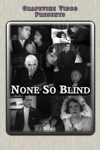 Movie poster for None So Blind (1923)
