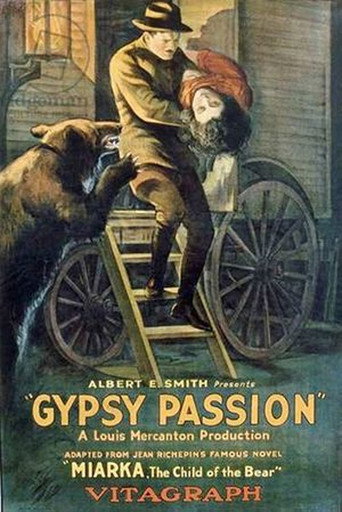 Movie poster for Miarka, la fille à l'ourse (1920)