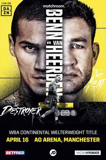 Movie poster for Conor Benn vs. Chris van Heerden (2022)
