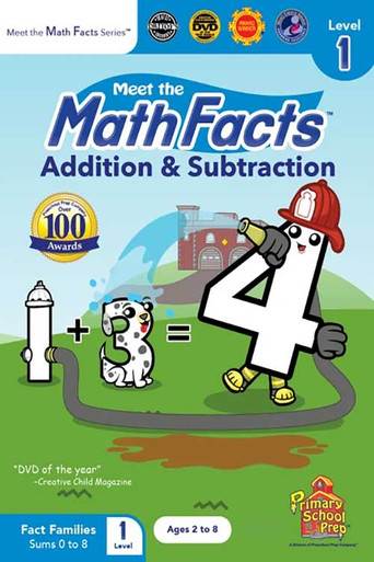 Movie poster for Meet the Math Facts - Addition & Subtraction Level 1 (2015)
