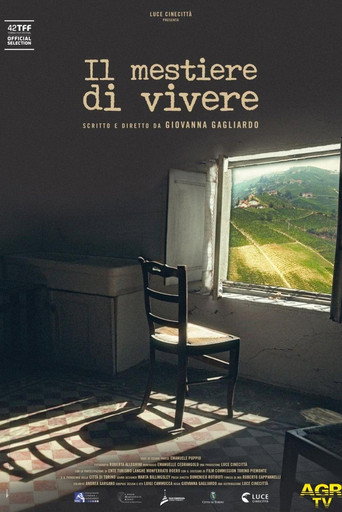 Movie poster for Il mestiere di vivere (2024)