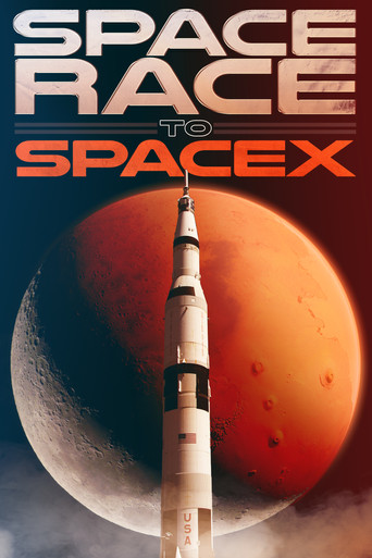 Movie poster for Space Race to SpaceX (2021)