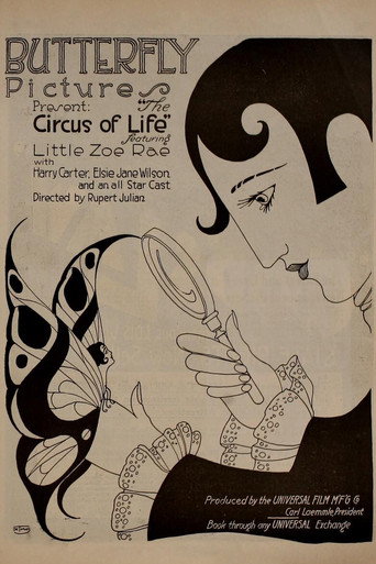 Movie poster for The Circus of Life (1917)