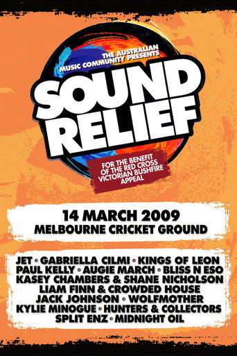 Sound Relief - MCG poster