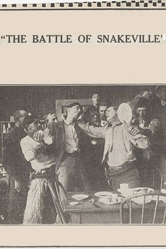 Movie poster for The Battle of Snakeville (1915)