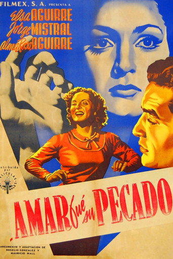 Movie poster for Loving Was His Sin (1951)