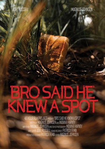 Movie poster for Bro Said He Knew A Spot (2024)