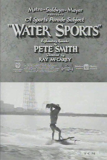 Movie poster for Water Sports (1935)