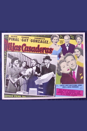 Movie poster for Hijas casaderas (1954)