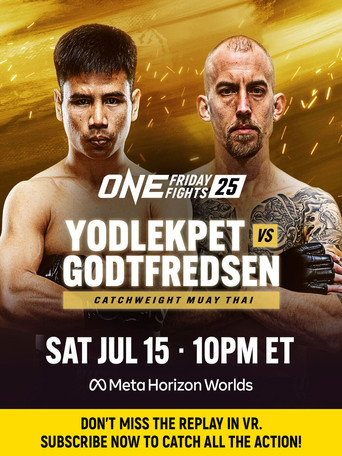 Movie poster for ONE Friday Fights 25: Nakrob vs. Phetphuthai (2023)