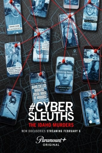 Series poster for #CyberSleuths: The Idaho Murders (2024)