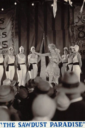Movie poster for The Sawdust Paradise (1928)