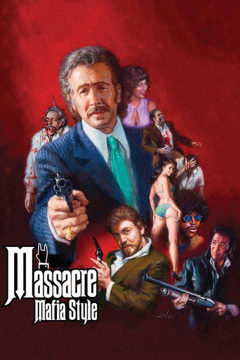 Movie poster for Massacre Mafia Style (1974)