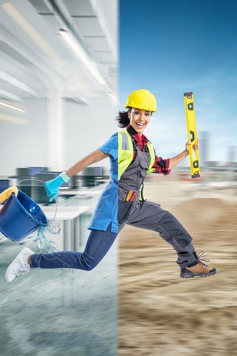 Blind Gesprongen poster