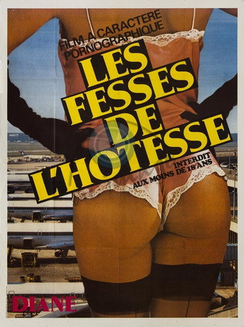 Movie poster for Les Fesses de l'hôtesse (1981)