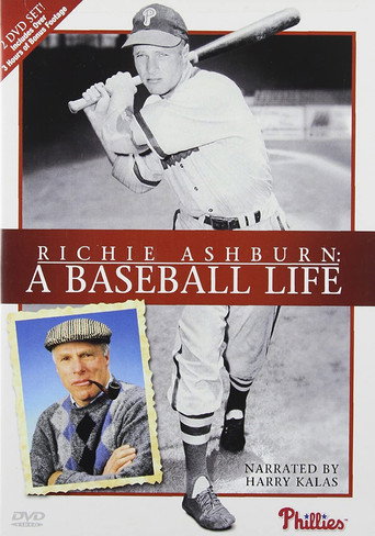Movie poster for Richie Ashburn: A Baseball Life (2008)