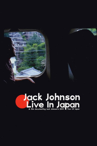 Movie poster for Jack Johnson: Live in Japan (2005)
