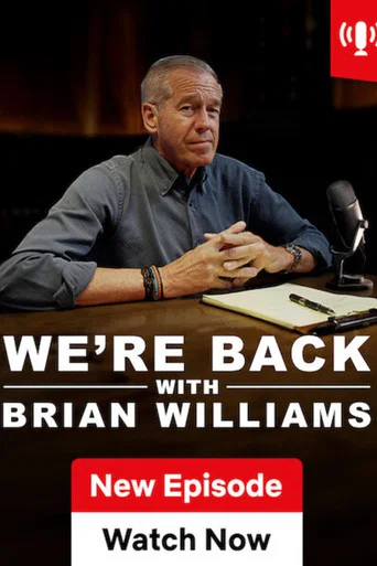 Series poster for We're Back! With Brian Williams (2026)