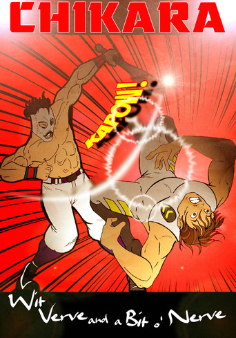 Movie poster for CHIKARA Wit, Verve and a Bit O' Nerve (2010)