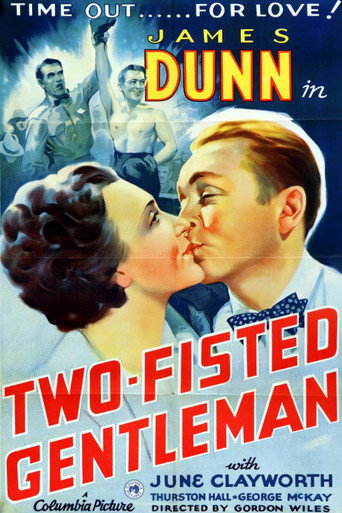 Movie poster for Two-Fisted Gentleman (1936)