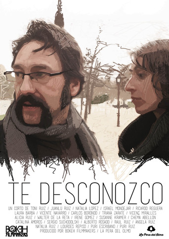 Movie poster for Te desconozco (2014)