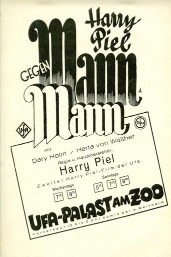 Movie poster for Man Against Man (1928)