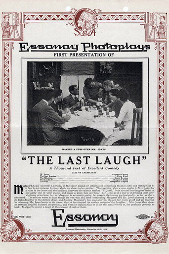 Movie poster for The Last Laugh (1913)