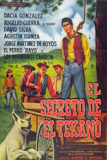 Movie poster for El secreto del texano (1965)