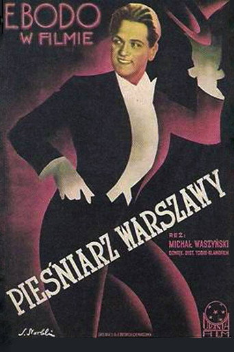 Movie poster for Pieśniarz Warszawy (1934)