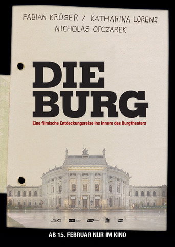 Movie poster for Die Burg