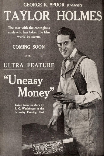 Movie poster for Uneasy Money (1918)