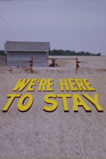 Movie poster for We're Here to Stay (1975)
