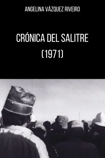 Movie poster for Crónica del salitre (1971)