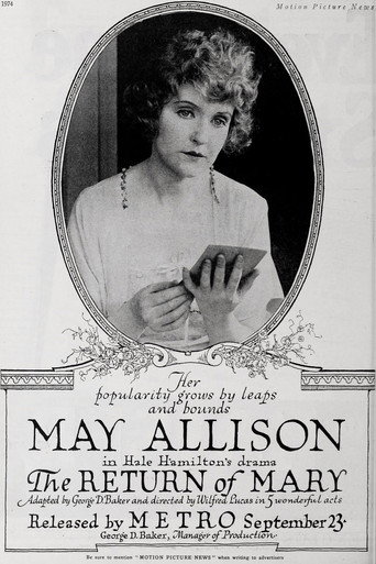 Movie poster for The Return of Mary (1918)