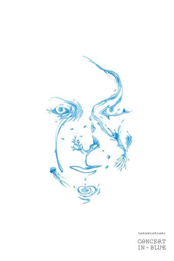 Movie poster for iamamiwhoami: Concert in Blue (2015)