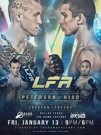 LFA 1: Peterson vs. Higo poster