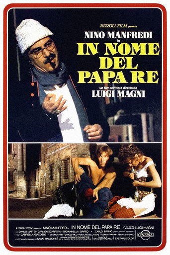 Movie poster for In the Name of the Pope King (1977)