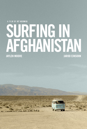 Surfing in Afghanistan poster