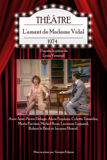 L'Amant de madame Vidal poster