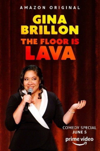 Movie poster for Gina Brillon: The Floor Is Lava (2020)
