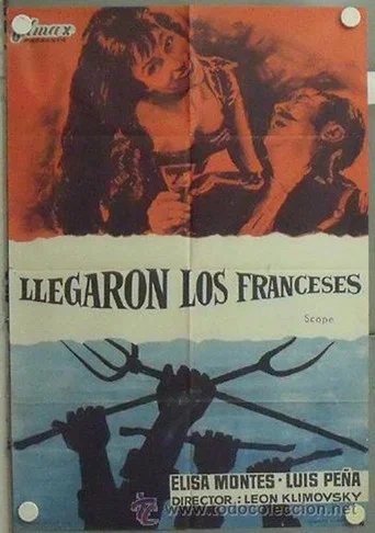 Movie poster for Llegaron los franceses (1959)