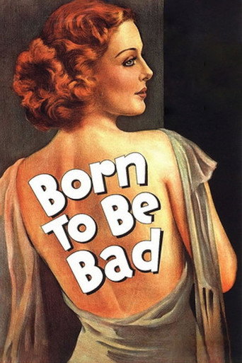 Movie poster for Born to Be Bad (1934)