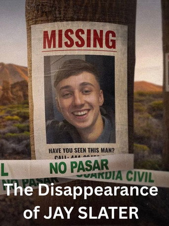 Movie poster for The Disappearance of Jay Slater (2025)