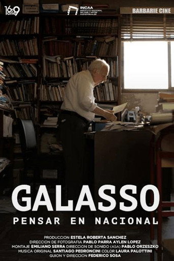 Movie poster for Galasso: Pensar en nacional (2022)